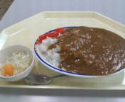 福井高専学食のカレー大盛り_e0024918_1325599.jpg